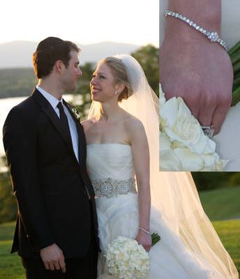 Chelsea diamonds bridal tennis bracelet 