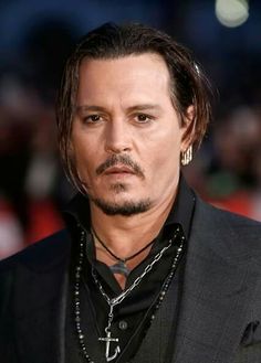 Johnny Depp Pin Earrings